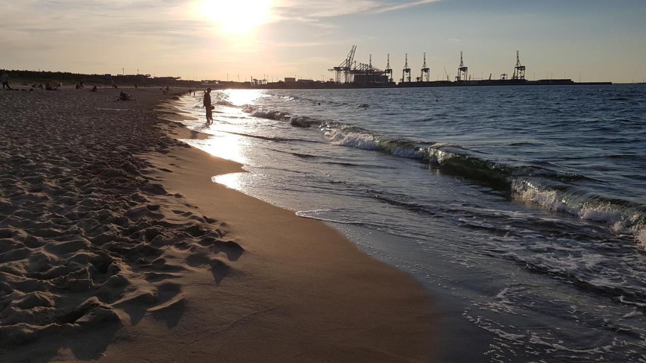 Apartament W Spokojnej Okolicy Lägenhet Gdańsk Exteriör bild